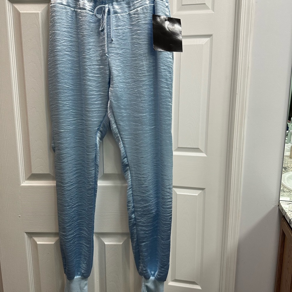 HIPPIE BEACH BUM BLUE JOGGERS